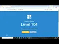 level 104 human benchmark sequence memory