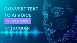Convert Text to AI Generated Voice with JavaScript SpeechSynthesis Web API