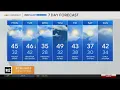 First Alert Weather Temperatures climb into the 40s this week