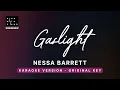 Gaslight - Nessa Barrett Original Key Karaoke