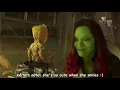 Groot And gamora being A Mum And Son