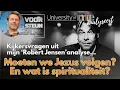 Lagu Moeten we Jezus volgen? En wat is spiritualiteit? Igor beantwoordt KIJKERSVRAGEN ROBERT JENSEN.