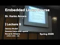 Embedded Linux Lec 9 Device model User Space Generic Drivers GPIO - LEDs