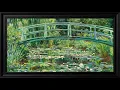 Bridge over a Pond of Water Lilies - Claude Monet 4K TV Art Frame Ambient Display