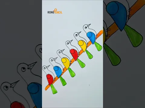 Easy drawing with numbers ๐ฅฐ #drawing #art #trending