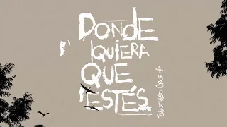 Donde Quiera Que Estés - Santiago Cruz (Lyric Video)