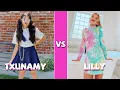 Txunamy Vs Lilly Ketchman TikTok Dance Compilation