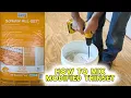 How to Mix Modified Thinset Mortar - ALL SET