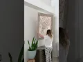 Lagu Easiest way to hang large art #gifted #diyhack #diyhomedecor #artideas #hangart #diyshorts