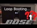 Bose Soundtouch Portable restart issue problem booting error damage