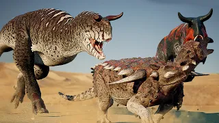 Ser Fraco Não é Uma Opção, o Borealopelta Está Cercado! | Path of Titans
