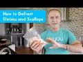 How to Defrost Shrimp and Scallops
