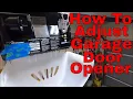 How To Properly Adjust A Chamberlain Garage Door Opener Including Tips On Door Positioning