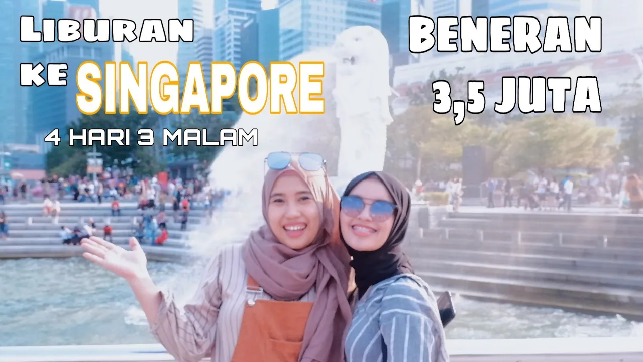 LIBURAN PUAS SINGAPORE CUMA 3,5JT (TERMASUK USS, PSWT, HOTEL, MAKAN) - DAY 1