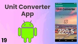 How to make a Unit Converter App Android Tutorial