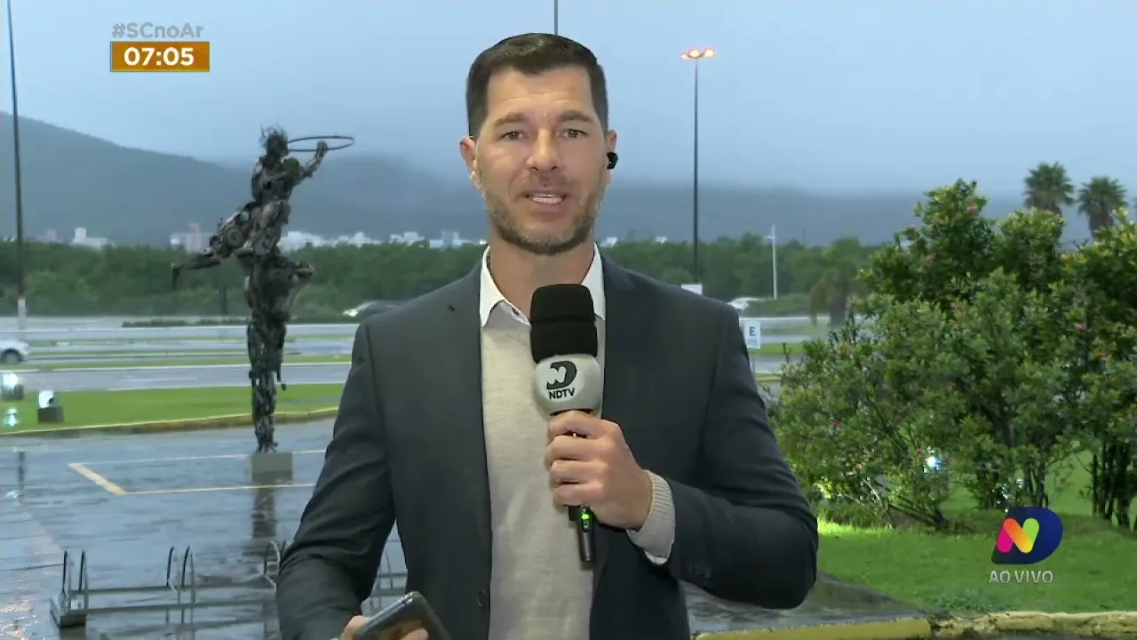 Homem é preso em flagrante por furtar fios elétricos na Beira-Mar Norte em Florianópolis