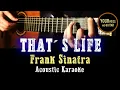 Download Lagu Frank Sinatra - That´s life - Acoustic Karaoke
