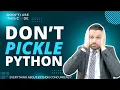 Do Pickles Nerf Multiprocessing in Python Everything About Python Concurrency Part 6