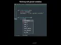 Working with global variables in Python Python Examples Python Coding Tutorial Interview