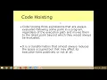 3 2 COMPILER DESIGN - GLOBAL OPTIMIZATION Cont