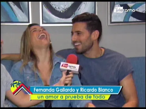 Fernanda Gallarado y Ricardo Blanco un amor a prueba de todo