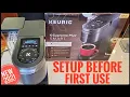 SETUP BEFORE FIRST COFFEE Keurig K Supreme Plus SMART Coffee Maker How To Install Water Filter