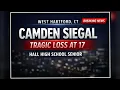 Camden Siegal Obituary West Hartford CT Mourns Hall High School Senior After Tragic Hartford Shooti