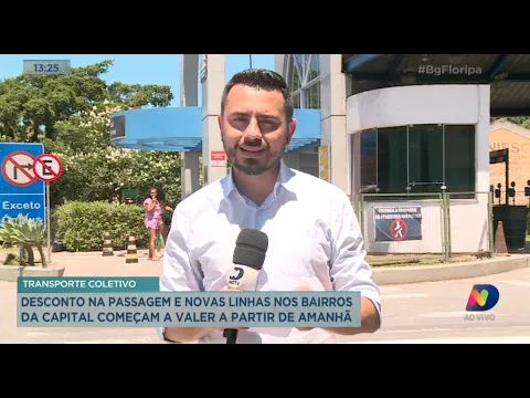 Confira as mudanças no transporte coletivo de Florianópolis