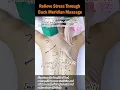 Relieve Stress Through Back Meridian Massage