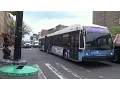 MTA Select Bus Service Nova South Ferry Bound M15 Select Bus Cruising By On E116 St 2nd Ave