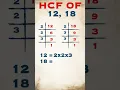 Download Lagu HCF of 12, 18 / #shorts #short #hcf #viral #trending #hcf_lcm Public Maths