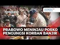Prabowo Meninjau Banjir Langkat Sumut, Tegaskan Pemerintah Tak Akan Tinggalkan Warga