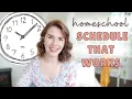 5 Secrets to a Homeschool Schedule That Actually Works