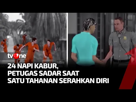Kronologi 24 Napi Kabur Dari LPKA Kelas II Jambi