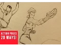20 Ways Drawing Dynamic Action Poses