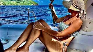 Sailing Ama-gi⛵️#sailing to Guadeloupe