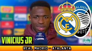 Declaraciones de VINICIUS JR. post Real Madrid - Atalanta (16/03/2021)