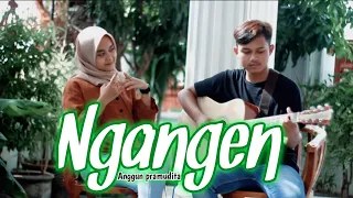 Download NGANGEN - Anggun Pramudita l Cover Akustik by Angelyz Clip ( Live Recording) MP3