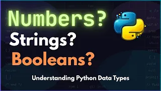Numbers Strings Booleans Understanding Python Data Types