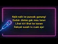Download Lagu NAIK NAIK KE PUNCAK GUNUNG - SLANK KAROKE + LIRIK
