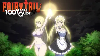 Lucy Summons Meteor Fairy Tail 100 Years Quest