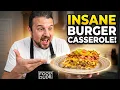 Cheeseburger Hash Brown Casserole Fried Onion Topped Perfection