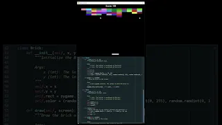 Python Breakout Game Project using OOP