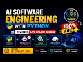 FREE AI Software Engineering Course 2026 Python FastAPI GenAI RAG AI Agents Docker