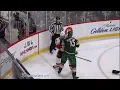 Mark Giordano vs Matt Hendricks Dec 15 2018