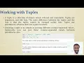 Tuples - Python Programming