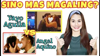 yayo aguila vs angel aquino kissing scene sino ang mas hot reaction video