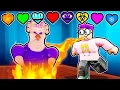 ROBLOX ESCAPE GRUMPY GRAN But With CUSTOM HEARTS OBBY