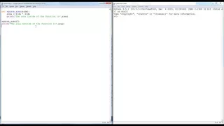 Return Values and Scope