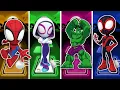Marvel Venom Cartoon 🆚 Ironman 🆚 Spiderman🆚  Hulk🆚 Miles Morales💥💫 Who Is Stronger 💪⁉️